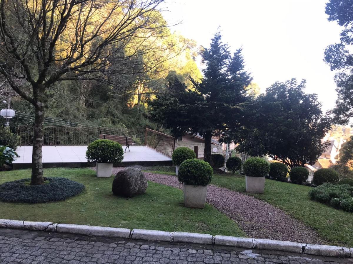 Flat Gramado Centro Exterior foto